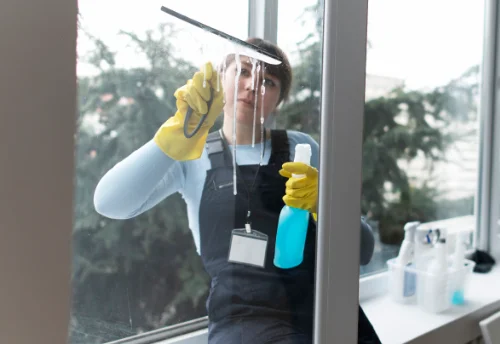 Nettoyage de vitres intérieures et extérieures à Nostang
